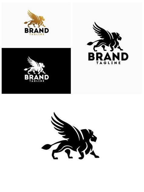 Gryphon Logo Template Gryphon, Text Color, Business Logo, Logo Templates, Fantasy, Logos ...