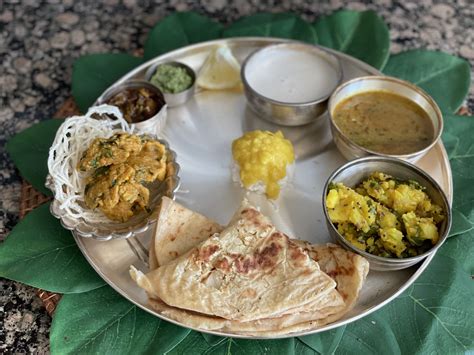 Puran Poli Thali - A Flavorful Vegan Feast