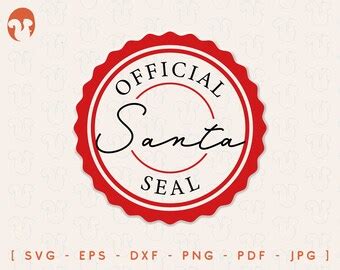 Official Santa Seal - Etsy