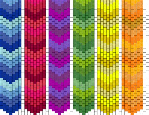 Ties Bead Pattern | Peyote Bead Patterns | Simple Bead Patterns