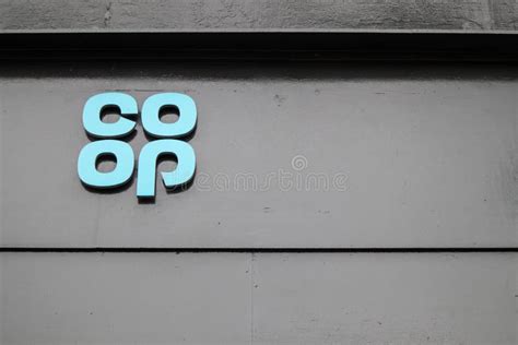 Co-op Logo Sign on the Exterior of a Building. Brand Icon Editorial ...