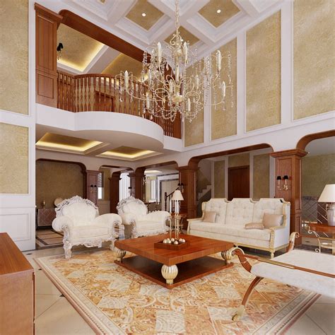 Photoreal Luxury Living Room Interior 3D Model MAX | CGTrader.com