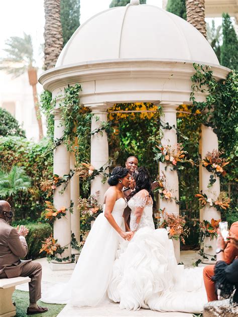 Two Brides Get Married at Caesars Palace in Joyful Week-long ...