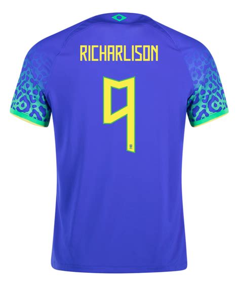 Richarlison Brazil 22/23 Away Jersey - SoccerArmor