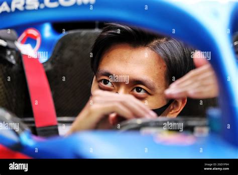 Guanyu Zhou (CHN) Alpine F1 Team RS20 Test Driver. Austrian Grand Prix, Thursday 1st July 2021 ...