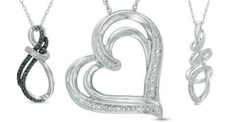 Zales Diamond Pendant Necklaces Only $19.99 (Regularly $99) - Lots of ...