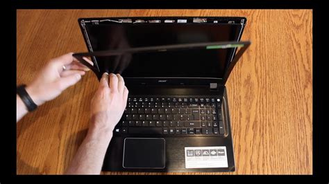 How to replace the LCD screen on an Acer Aspire laptop - YouTube