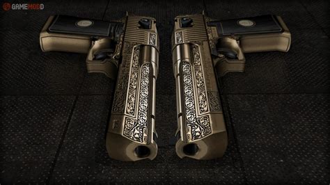 Gold Engraved Desert Eagle » CS 1.6 - Skins Weapons Desert Eagle | GAMEMODD