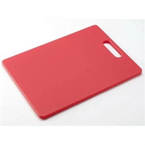 Red Plastic Chopping Board, For Home, Features: Easy To Cut at Rs 160/piece in Jagadhri