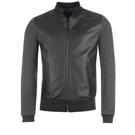 Nike CR7 Leather Jacket Black | Natterjacks