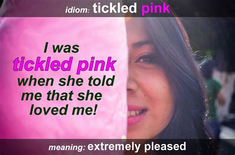 Idiom - Tickled Pink - Funky English