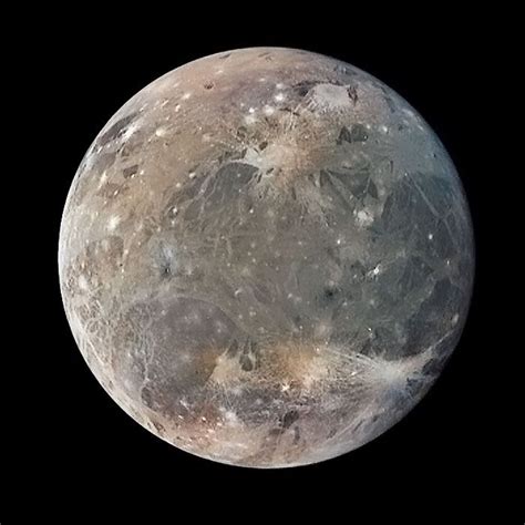 Ganymede, a moon of Jupiter and the largest in the Solar System | Solar ...