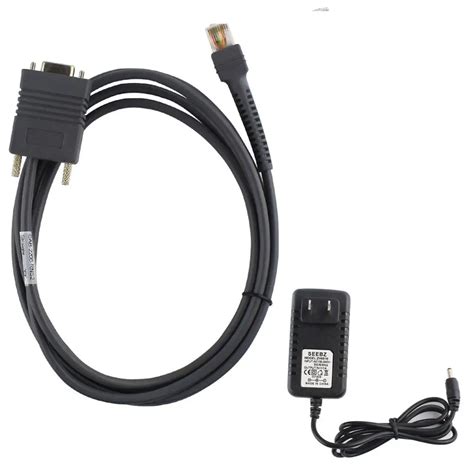 LS2208 Scanner 2M Rs232 Come With Power Adapter cable For Motorola ...