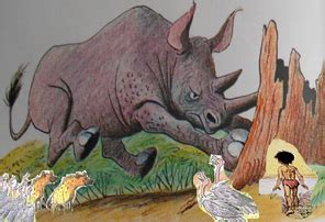 Rocky the Rhino by Bill Peet (The Jungle Book story: Walt Disney concept art, Blogspot stuff ...