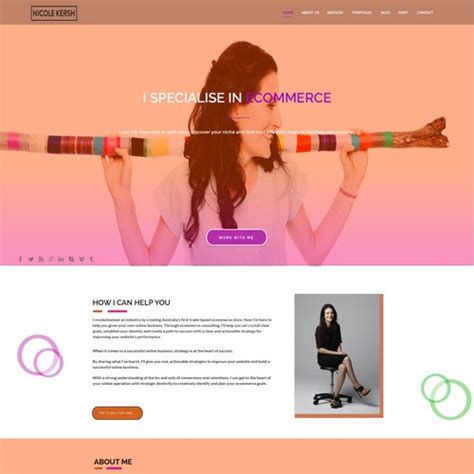 Design a creative landing page | Landing page design contest