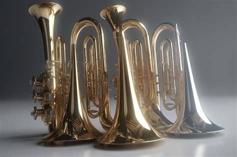 Premium AI Image | wind instruments