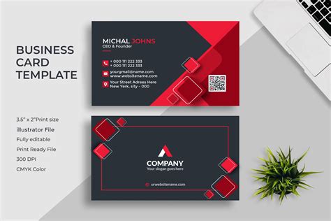 Business Card Template 6 - Design Cuts