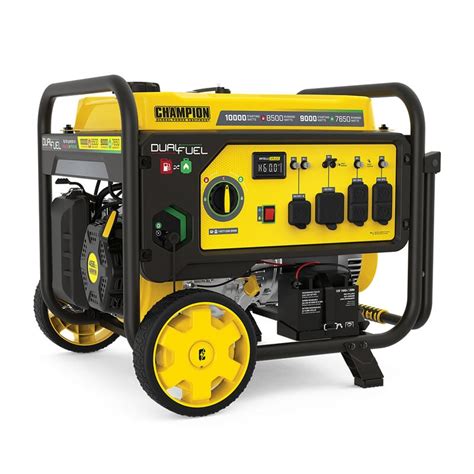 Champion 8500-Watt Dual Fuel Portable Generator | Camping World