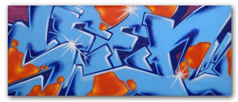 GRAFFITI ARTIST SEEN - "SEEN 7" Painting on Canvas | DirtyPilot