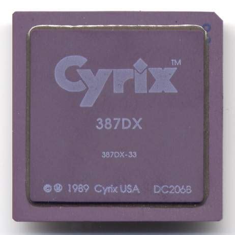 Cyrix 387DX-33 | IT History Society