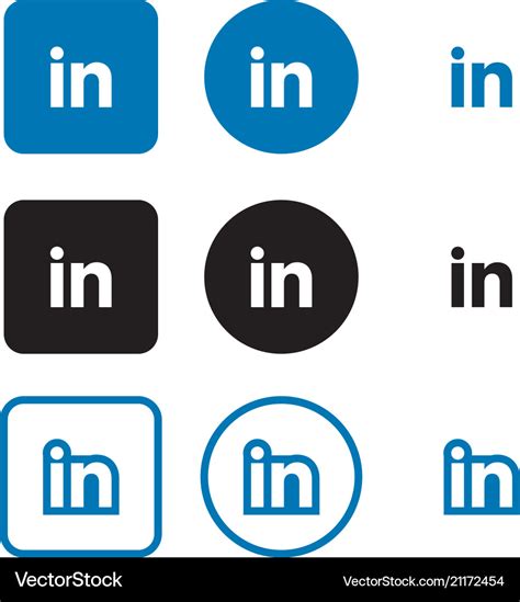 Linkedin Social Media Icon