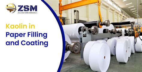 kaolin in paper filling and coating, Kaolin for Paper Industry