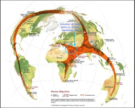 Ancient migration map | Thought Provocation! | Pinterest | Maps