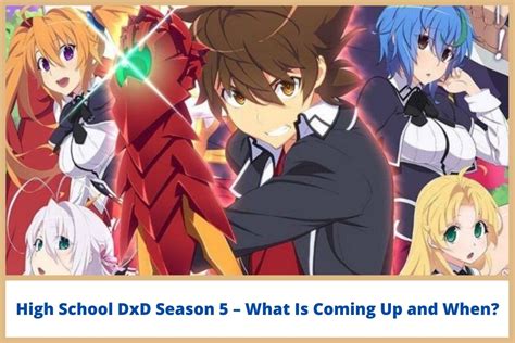 High School DxD Season 5 – What Is Coming Up And When?