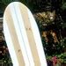 SURFBOARD 4-93 WALL ART Hawaiian Surf Beach Hibiscus Decor Longboard ...