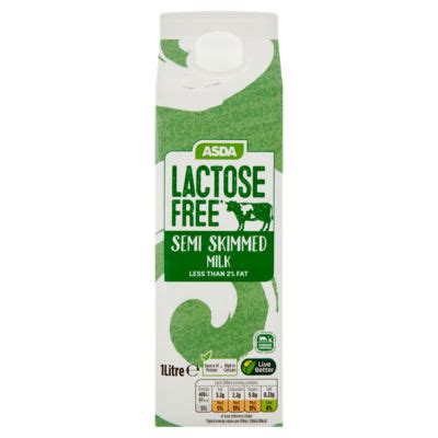 ASDA Lactose Free Semi Skimmed Milk - HelloSupermarket