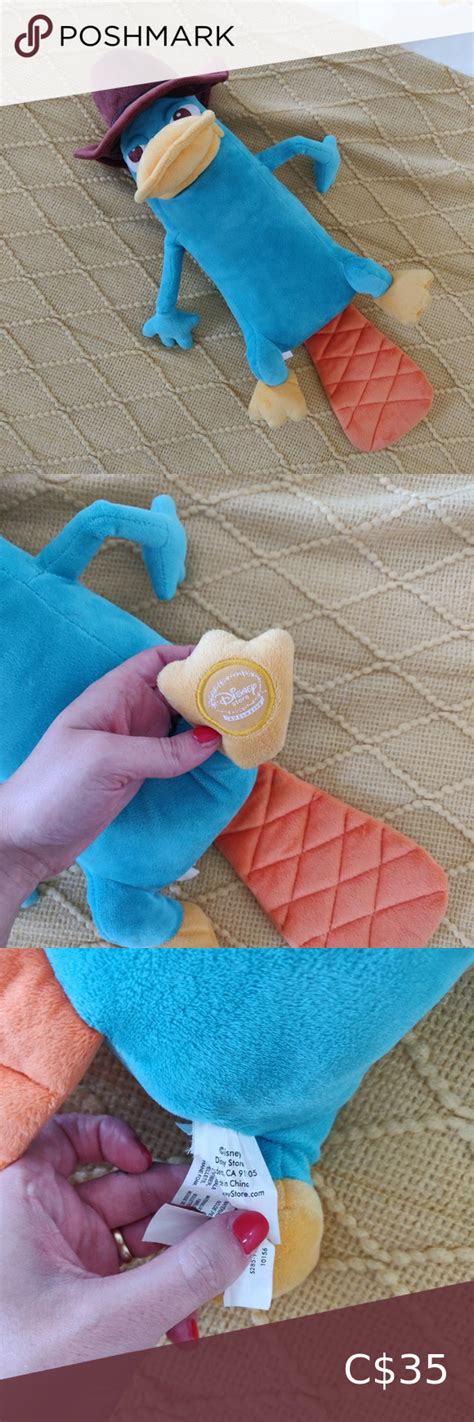 PERRY THE PLATYPUS DISNEY PLUSH | Perry the platypus, Disney plush, Disney