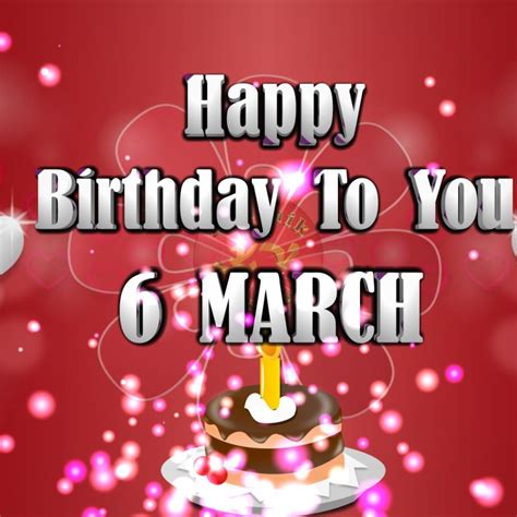 Happy Birthday 7 March