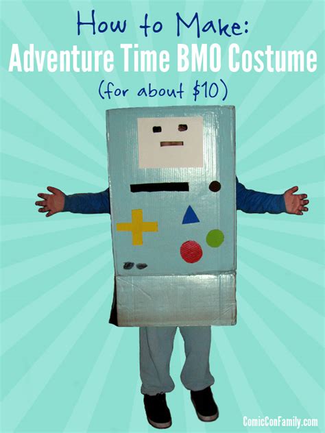 How to Make an Adventure Time BMO Costume - Comic Con Family