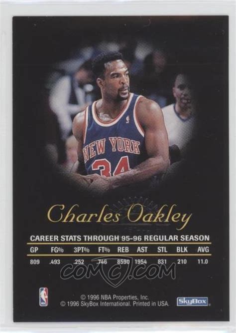 Descubrir 55+ imagen charles oakley career stats - Thptnganamst.edu.vn