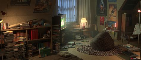 ArtStation - Ready Player One - Halliday's Attic