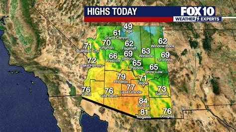 10 day forecast | FOX 10 Phoenix