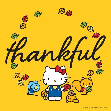 Happy Thanksgiving Hello Kitty Wallpapers - Wallpaper Cave