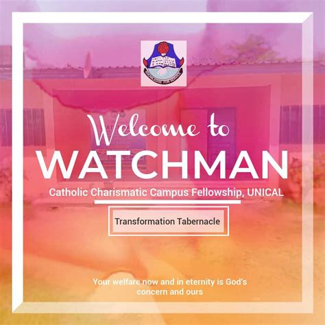 Watchman Campus Fellowship Unical | Calabar