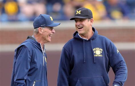 Jack Harbaugh's Instant Reaction to Possibility That Jim, John Both Win ...