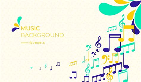 Lets Go Musical Banner Vector Download