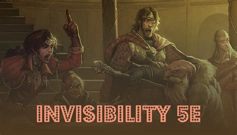 Invisibility 5e. How does invisibility work in DND 5e?