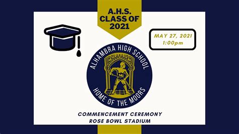 Alhambra High School Graduation Class of 2021 - YouTube