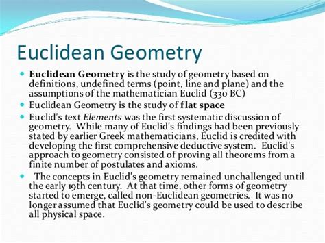 Introduction to euclid’s geometry