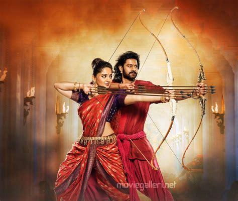 Anushka & Prabhas @ Baahubali 2 | New Movie Posters