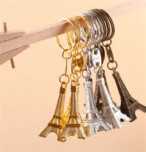 30PC Torre Eiffel Tower Keychain Key Souvenirs Paris Tower Eiffel ...