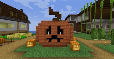 Jack-o-Lantern Build - Happy Halloween! : r/Minecraft