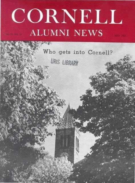 ALUMNI NEWS - eCommons@Cornell - Cornell University