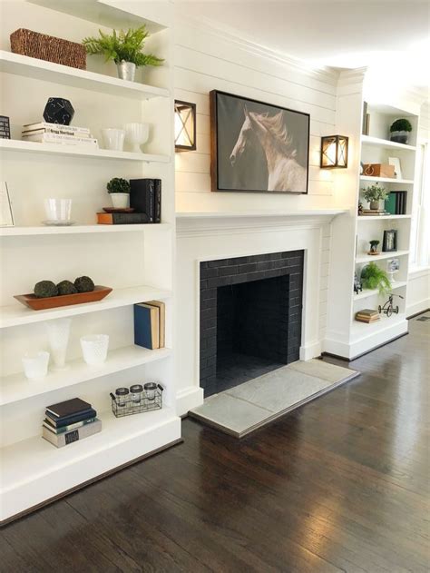 Living room | Built in shelves living room, Fireplace built ins, Built in around fireplace