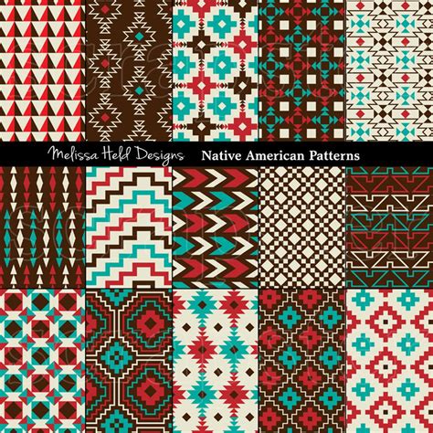 Native American Geometric Patterns | Etsy