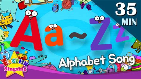 Alphabet Song | A to Z for Children | Collection of Kindergarten Songs - YouTube